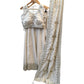 Cream - Ready Made Lehenga Set - Size 12 - 38"(Loosen up to 14) ) UK Stock - 24h Dispatch - KTC241207  TP 1224