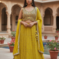 SALE! SALE! Size 14 - Yellow Ready Made Lehnga Set - Haldi / Mehndi / Weddings - UK Stock - 24h Dispatch - PC2602 XX