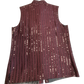 Maroon - Rich All Over Sequins Embroidered - Mens Indian Waistcoat - UK Stock - 24 hr Dispatch - KCS2602 03VT26