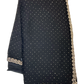 Black - Rich Saree with Stone Work Border and Blouse Piece - UK stock - 24hr Dispatch - RS2509 VA
