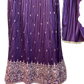 SALE ! Size UK 12 (38") Purple - Lehenga Set - Mehndi / Sangeet / Bridesmaids / Weddings / Garba  - UK Stock - 24h Dispatch - PC2609  07xyz26
