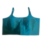 38" / UK 12 - Turquoise Blue - Silky Designer Saree blouse with cups,  Sleeveless - UK Stock - Quick Delivery - RNK - R651-H