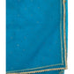 Turquoise - Ladies Net Dupatta with Gold Lace Border  & Diamante - Mix N Match -  VC2501 T0125