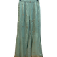 Size 12 (38") - Sea Green - Designer Ladies Mid Length Top Palazzo Trousers Suit - VMK Rachel AY