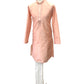 Peach - Silky Self Brocade Mens Kurta Set - Wedding Sangeet Mehendi Haldi - SHU2310 KT 0923