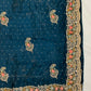 Dark Petrol Blue - Fancy Party Saree with Blouse Piece - UK stock - 24hr Dispatch - SP2610 VK