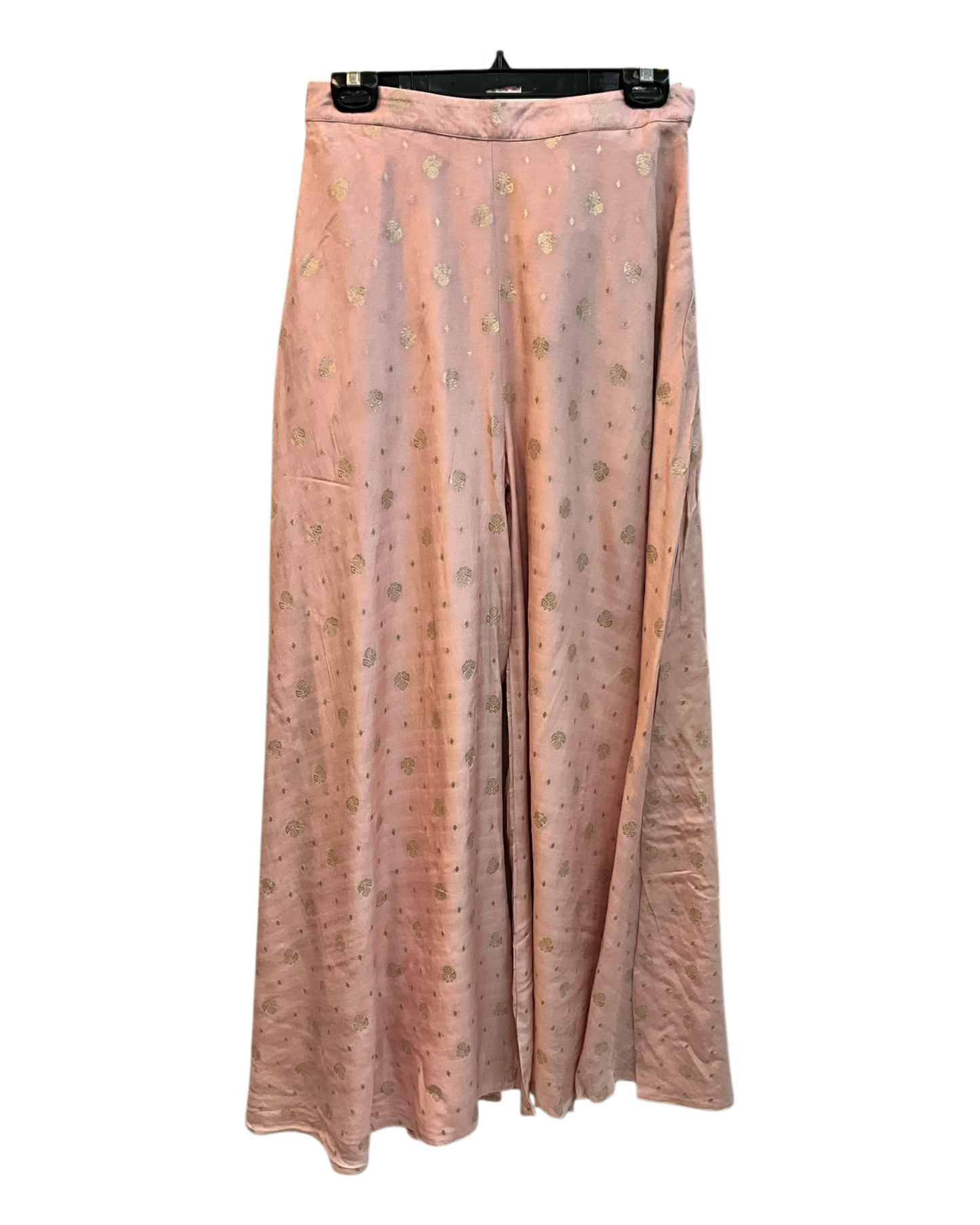 UK 12 / 38" - Baby Pink - Designer Ladies Indian Short Top Palazzo Trousers Suit - UK Stock - 2/3 days delivery - VMK JINA RY