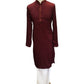Maroon - Fantastic Mens Indian Kurta set - Weddings / Walimas , Sangeet, Eid, Mehndi / Henna - NAD2405 08KA24