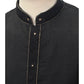 Black - Handloom Self Brocade Mens Indian Kurta set - Weddings / Walimas , Sangeet, Eid, Mehndi / Henna - KCS2404 08KP24