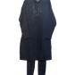 Dark Navy Blue - Soft Cotton Infused Mens Kurta Set with Rich Sequins Embroidery - Sangeet Mehendi Haldi - KCS3001 06KH26