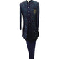 Stunning Double Layered Navy Blue Sherwani -  SHU2311 JY 0923