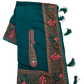 Teal - Classic Saree with Thread Work and Blouse Piece - UK stock - 24hr Dispatch - RS2505 VY