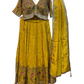 Size UK 12 (38") Haldi Yellow - Lehenga Set - Mehndi / Sangeet / Bridesmaids / Weddings / Garba  - UK Stock - 24h Dispatch - OC42224  05PH26