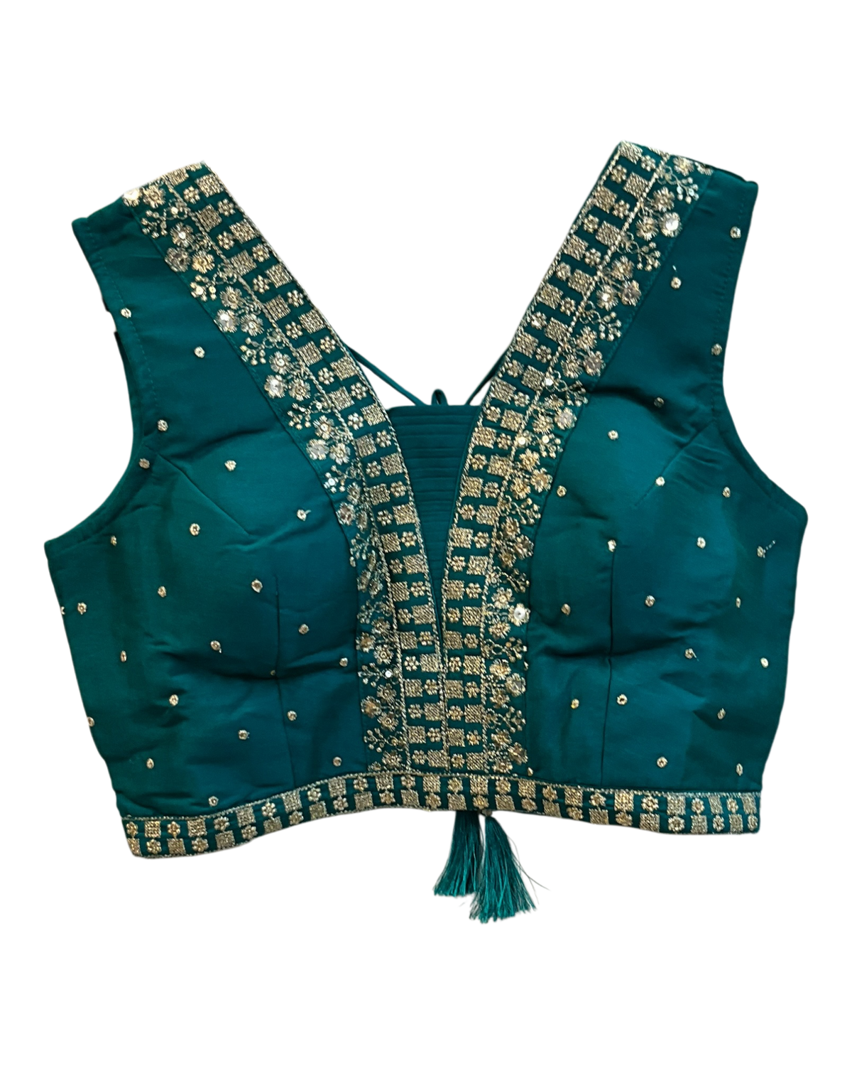 Size UK 12 (38") Jade Green - Lehenga Set - Mehndi / Sangeet / Bridesmaids / Weddings / Garba  - UK Stock - 24h Dispatch - JF524 09TV26