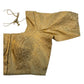 38" & 42" - Gold - Banarasi Brocade Saree / Lehenga Blouse -UK Stock - Quick Dispatch - X1126 01A25