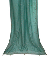 Sea Green - Fancy Saree with Blouse Piece - VC2319 AY 0323