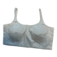 36" / UK 10 - Silver Grey - Rich Designer Saree blouse with cups,  Sleeveless - UK Stock - Quick Delivery - RNK - R931-H