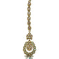 Mint Green - Antique Gold Finish Medium Size Tika Head Piece - Indian Ladies Fashion Jewellery - AE2435 11Vp24