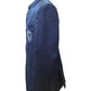 PREMIUM Slim Fit Mens Navy Blue BandhGala / Prince / Chinese Collar Open Jacket with inside Waistcoat- Fantastic Fit - CS2407 JP 0524