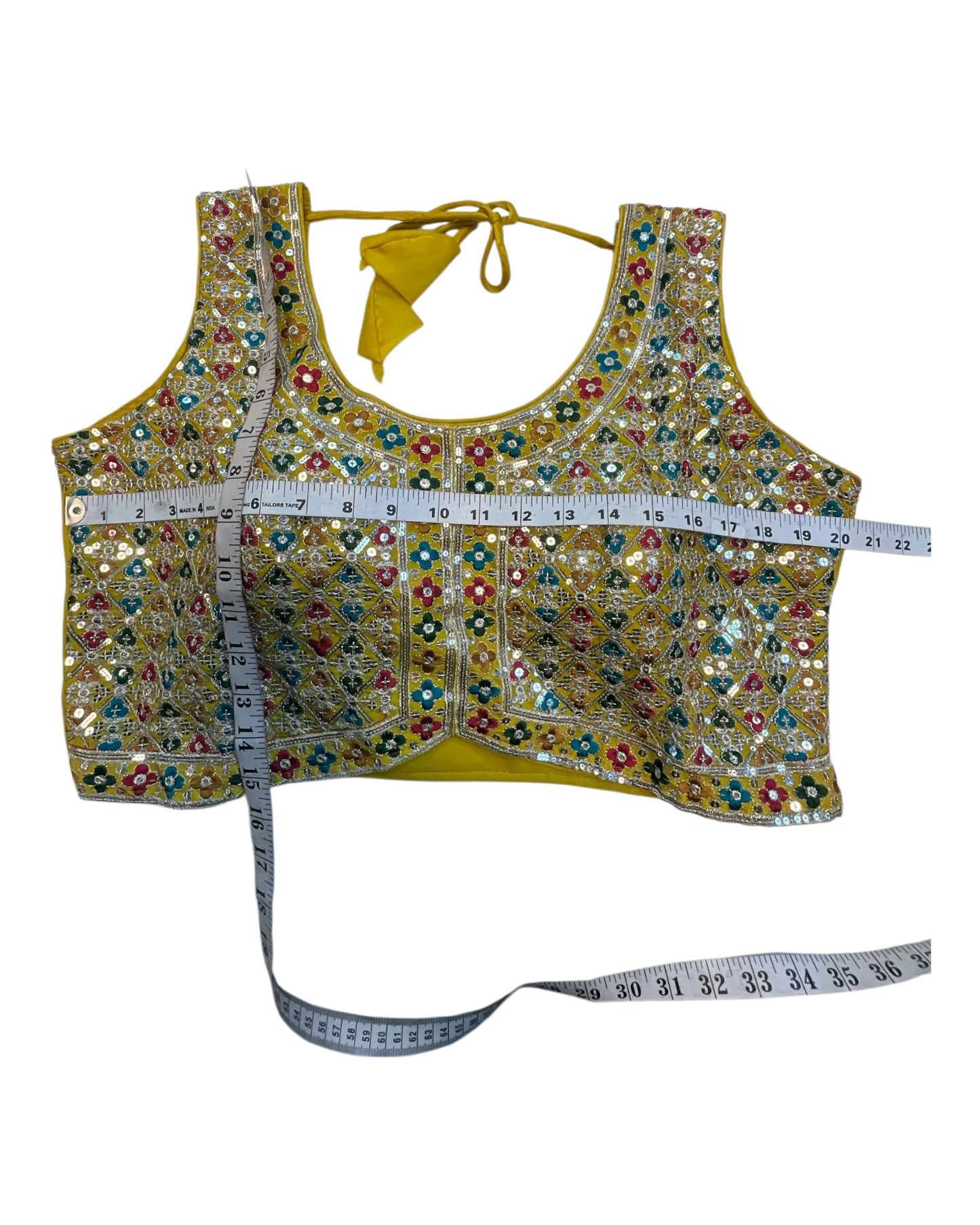 SALE! SALE! Size 14 - Yellow Ready Made Lehnga Set - Haldi / Mehndi / Weddings - UK Stock - 24h Dispatch - PC2602 XX