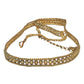 Antique Gold Finish Saree Belt, Waist / Belly Chain - Fancy Dress , Bollywood - SB2380 11R24