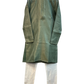 Sea Green - Banarasi Handloom Brocade Mens Indian Kurta set with Trousers - UK Stock - Weddings / Walimas , Sangeet, Diwali, Eid, Mehndi / Henna - VEE2509 VR
