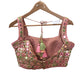 SALE - Baby Pink - Mirror Work Chiffon Designer Lehenga Set - UK Stock - 24h Dispatch - JaiSudha KYY 0124