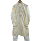 Cream - Quality Mens Indian Kurta set - UK Stock - Weddings / Walimas , Sangeet, Diwali, Eid, Mehndi / Henna - NAD25720 KH