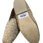 Very Comfortable Dark Gold Brocade Loafer Style Mojri - Indian Mens shoes - Mojari , Khossay -  YD2305