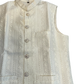 Off White / Cream - All Over Embroidered - Mens Indian Waistcoat - UK Stock - 24 hr Dispatch - KCS4089 06KC26