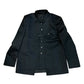 Black - PREMIUM Slim Fit Mens BandhGala / Prince / Chinese Collar Open Jacket with inside Waistcoat- Fantastic Fit - CS2511 JP 0625