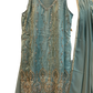UK 16 / 42" - Sea Green - Crepe Ladies Sharara / Palazzo Trousers Suit - Sangeet / Henna / Temple - OC76137 TA