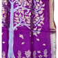 Purple - Handloom Saree with Blouse Piece - UK stock - 24hr Dispatch - RT-BT003 07KJ26