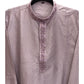 Lilac - Cotton Silk Mens Indian Kurta set - Weddings / Walimas , Sangeet, Eid, Mehndi / Henna - KCS1018 06KC24