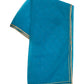 Turquoise - Ladies Net Dupatta with Gold Lace Border  & Diamante - Mix N Match -  VC2501 T0125