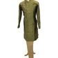Henna Green - Banarasi Handloom Brocade Mens Kurta Set - Wedding Sangeet Mehendi Haldi - KCS1125 KJ 0923