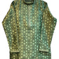 Green - Banarasi Handloom Brocade Mens Indian Kurta set with Trousers - UK Stock - Weddings / Walimas , Sangeet, Diwali, Eid, Mehndi / Henna - VEE2450 VR
