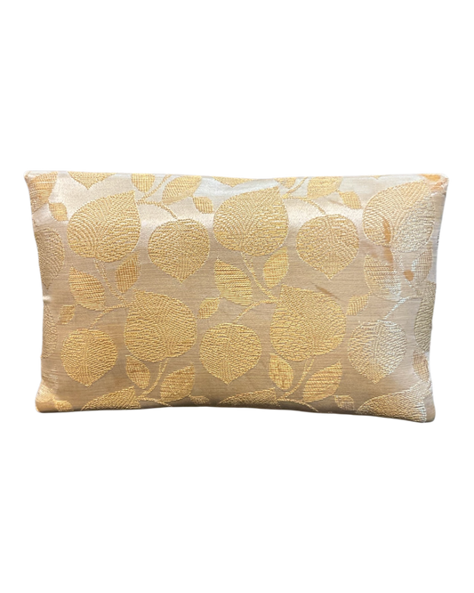 Cream - Handloom Brocade Clutch Bag / Handbag -Bollywood / Weddings - JS16d 06A26