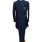 Navy Blue - Stunning Double Layered Mens Sherwani - SHU2508 JC 0325