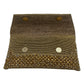 Dark Gold Finish - Rich Hand Embroidered Clutch Bag / Handbag - AKB235 05KP25
