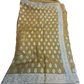 Yellow - Fancy Party Saree with Blouse Piece - UK stock - 24hr Dispatch - VFU4108  03VA26