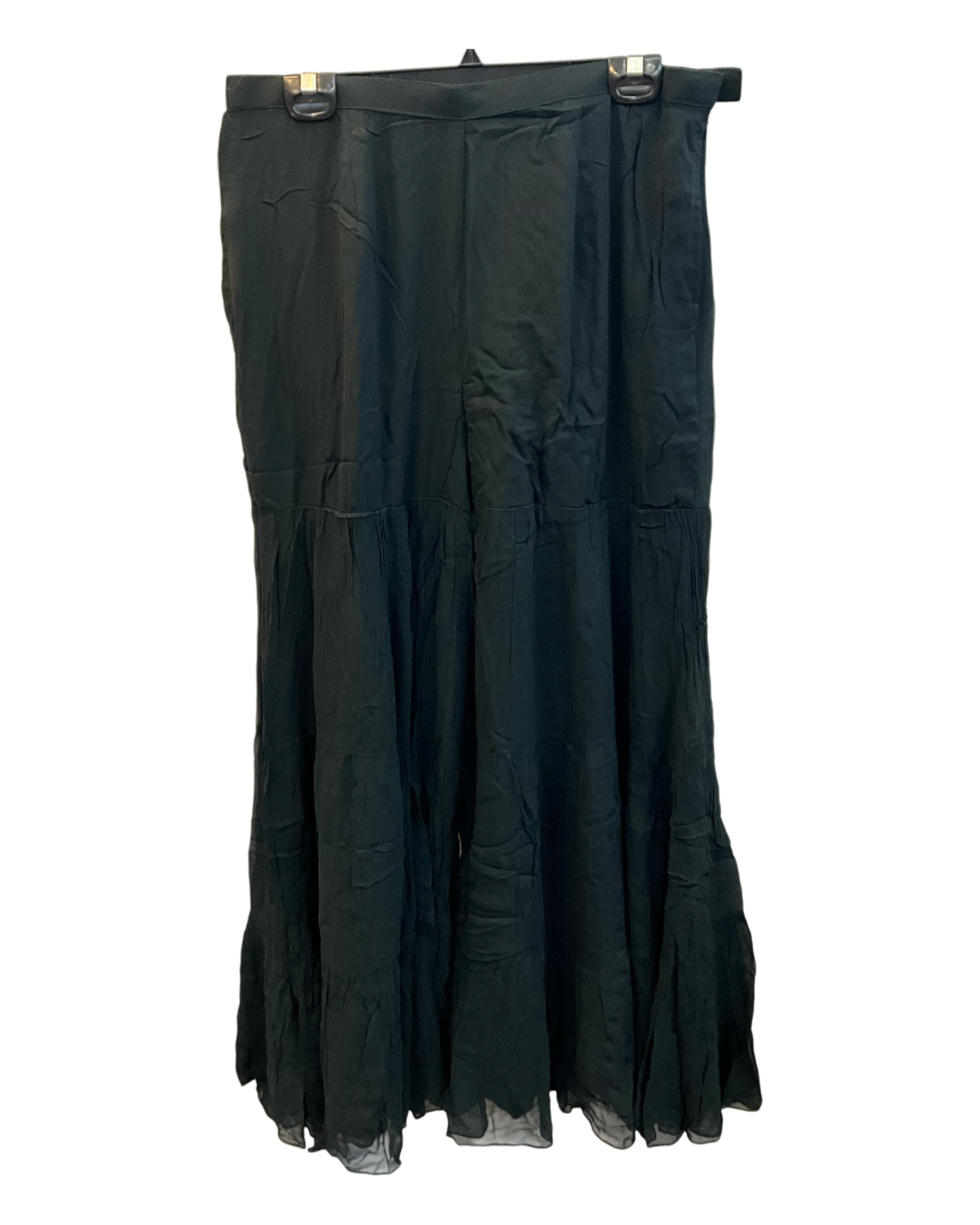 UK 16 / 42" - Black - Designer Ladies Indian Medium Top Palazzo Trousers Suit - UK Stock - 2/3 days delivery - VMK CHARMI RT