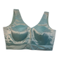 Size 40" / UK 14 - Turquoise Blue - Silky Saree blouse with cups,  Sleeveless - UK Stock - Quick Delivery - RNK - R722A-KY