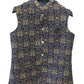 Navy Blue Benarasi Handloom Brocade Mens Waistcoat - Amazing Fit - Great Quality - YD2409 KA 0424