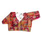 Fuchsia / Magenta Pink - Banarasi Brocade Saree / Lehenga blouse - 38" Bust (UK 12) Can be let out to size 14  - VFJ204 01KP25
