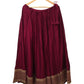 Dark Magenta - Silky Lehenga Set - Weddings ,Bridesmaids, Sangeet,  Henna, Haldi - 24h Dispatch - AF2414 TT 0624