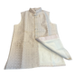 Pastel Baby Pink - All Over Embroidered - Mens Indian Waistcoat - UK Stock - 24 hr Dispatch - KCS4835 06KA26