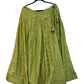 Light Green -  Dupion Silk Lehenga Set -  - Garba / Dandia , Mehndi / Sangeet / Weddings Size UK 12 (38" Bust) Adjustable to Size 14 - UK Stock - 24h Dispatch - AF2506 09TY25