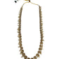 Dark Pearl - Large Size Antique Gold Finish Long Necklace Set with Earrings - RAK408 KY 0525