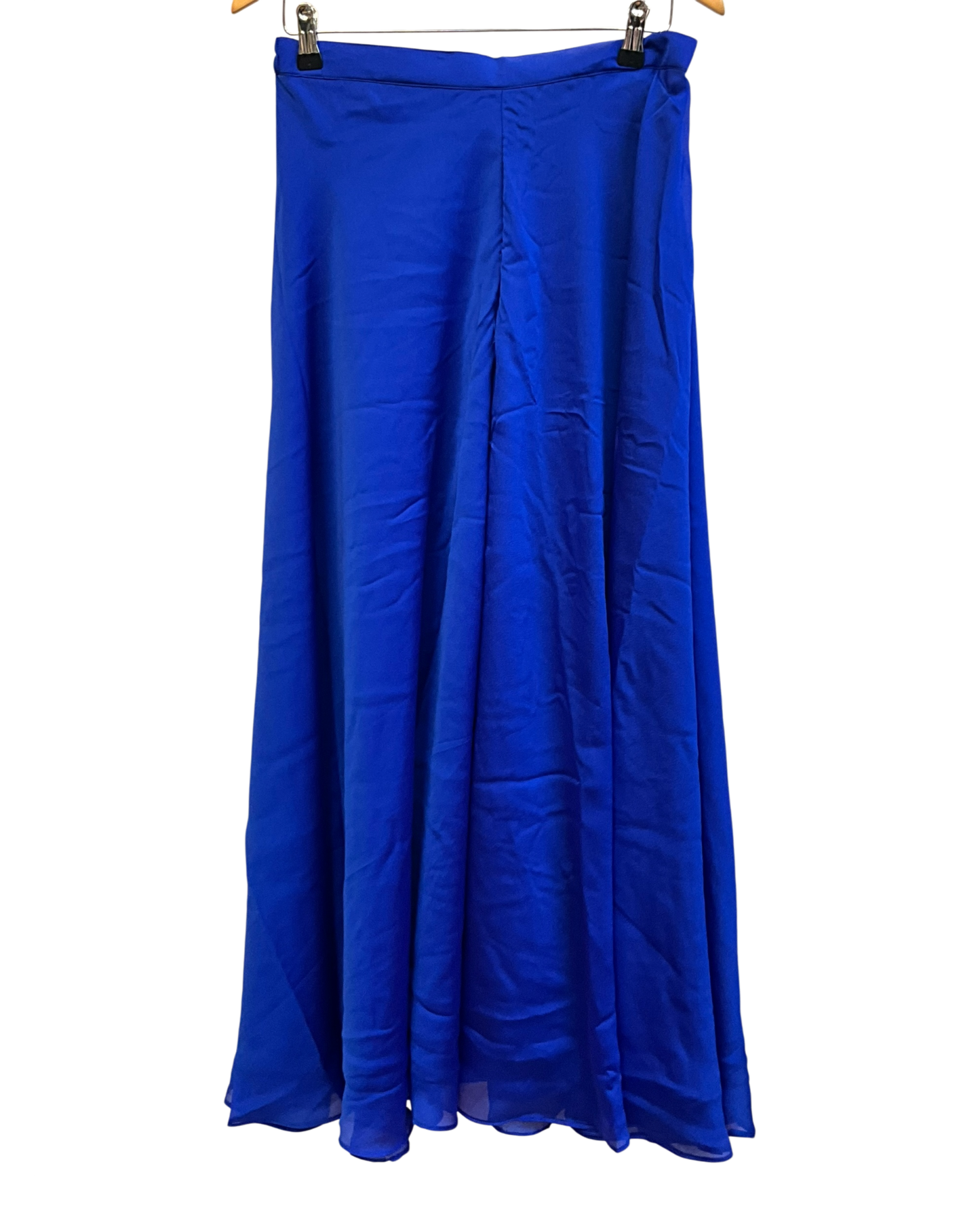 UK 14 / 40" - Royal Blue - Mid length - Ladies Sharara / Palazzo Trousers Suit - UK Stock - Sangeet / Henna / Weddings - HEL25321 VA